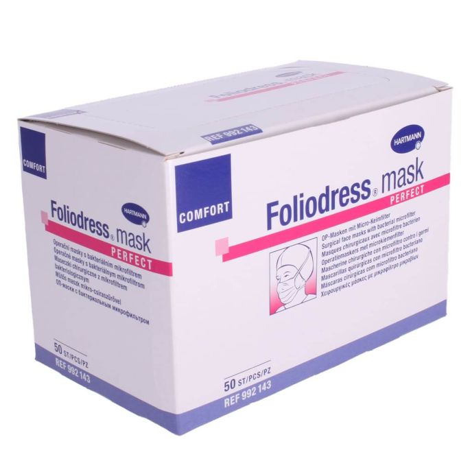 Foliodress Comfort Perfect gezichtsmasker groen, 50 stuks