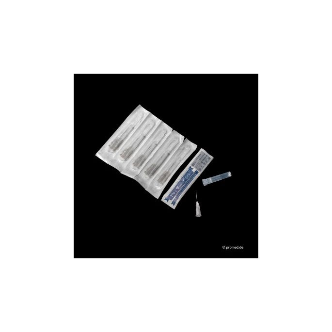 KIPIC injectienaald 27G x 13 mm, lichtgrijs, steriel Luer-Lock, 100 stuks
