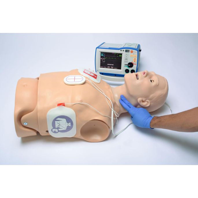 HAL reanimatie- en defibrillatietrainer met feedback