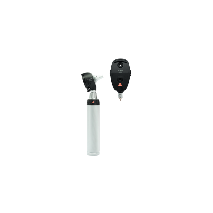 Heine K180 F.O. Diagnostische set met K180 Oftalmoscoop en K180 F.O. Otoscoop met BETA batterij handvat, LED