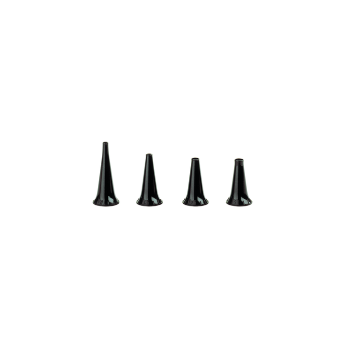 Heine set herbruikbare tips (4 stuks: Ø 2.4 mm, 3.0 mm, 4.0 mm, 5.0 mm)