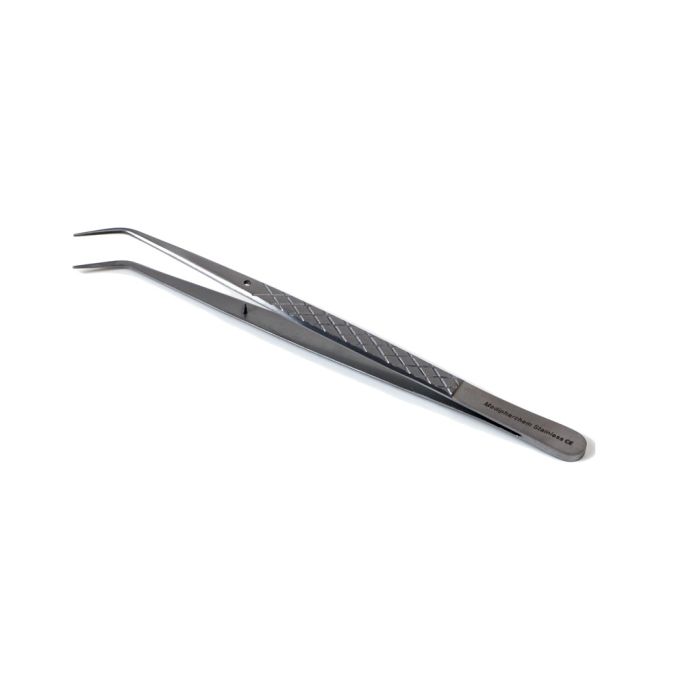 College/tandpincet 16 cm gebogen RVS