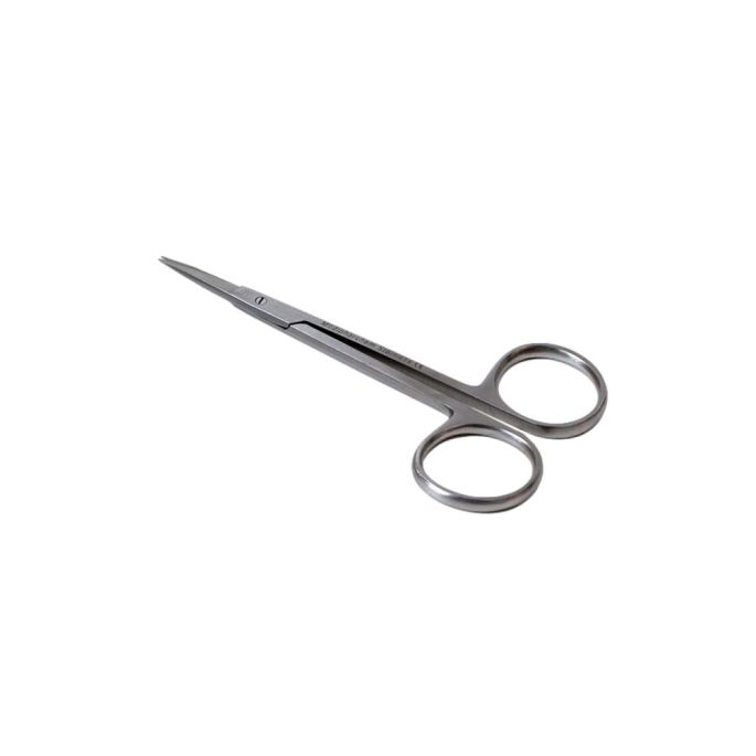 Irisschaar spits/spits 11 cm recht RVS