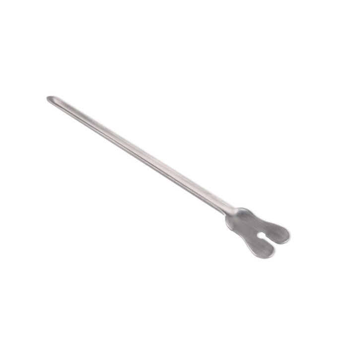Sleufsonde tongriem 14 cm RVS