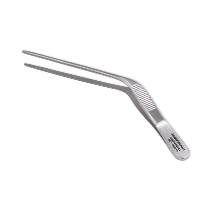 Troeltsch oor/neuspincet 13 cm gebogen RVS