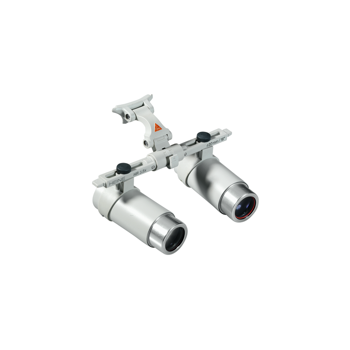 Heine HRP 3.5x Optieken met i-View op S-FRAME (420 mm)