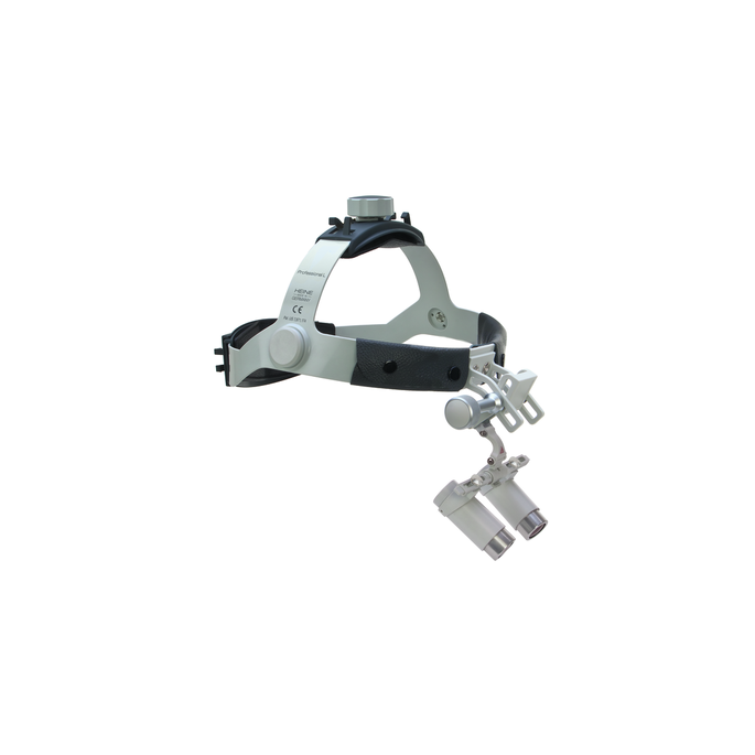 Heine HRP 4x Optieken met i-View op Professionele L Hoofdband zonder S-GUARD (340 mm)