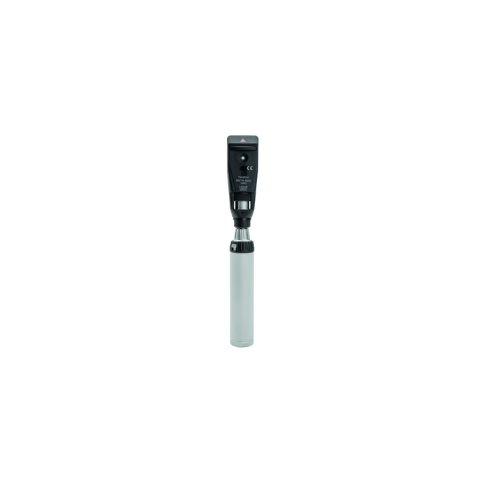 Heine BETA 200 Retinoscoop Set, BETA batterijhandvat, 2.5V XHL
