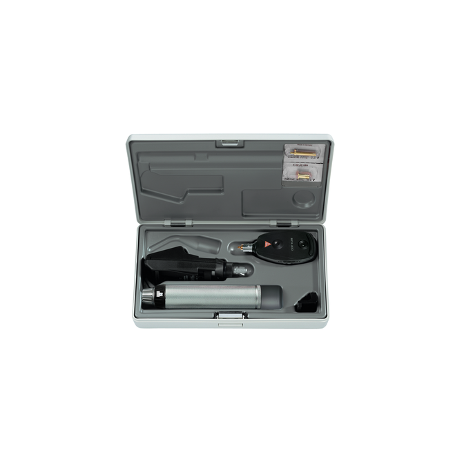 Heine BETA 200 oftalmoscoop set met BETA batterijhandvat, LED