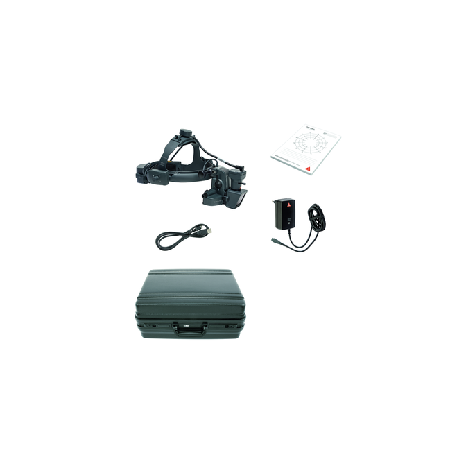 Heine OMEGA 500 met DV 1 en mPack UNPLUGGED met plug-in transformer, 6V LED