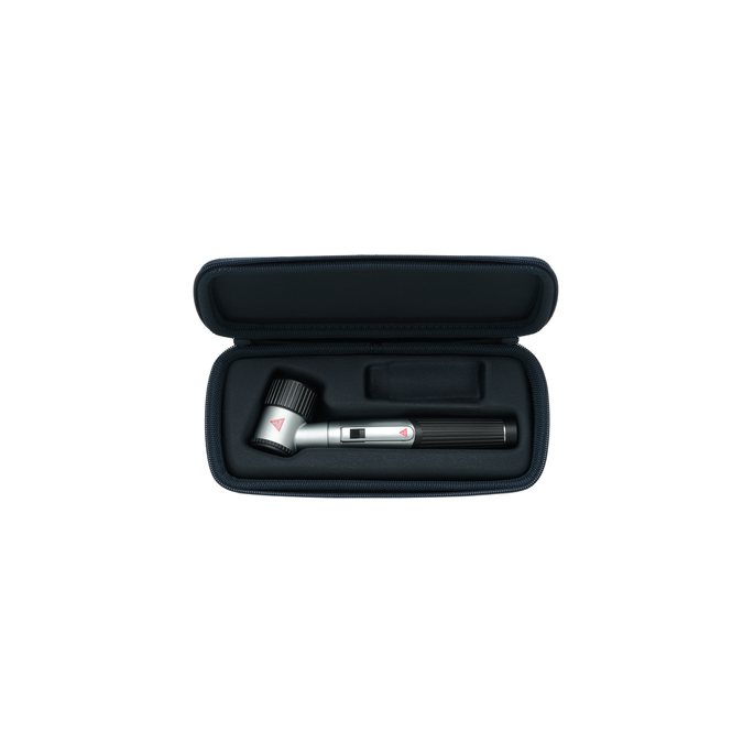 Heine mini 3000 LED Dermatoscoop Set met contactplaat met schaal 2.5V LED