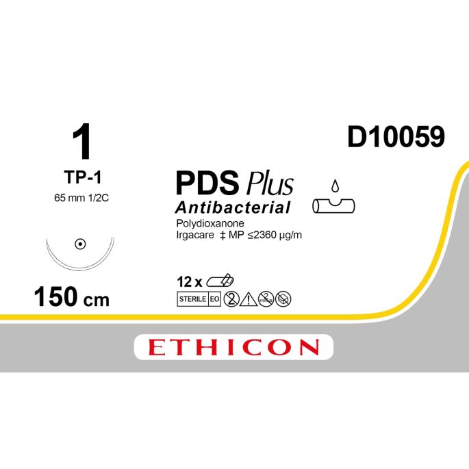 PDS Plus violet 1, TP-1 LP naald, D10059, 12 stuks