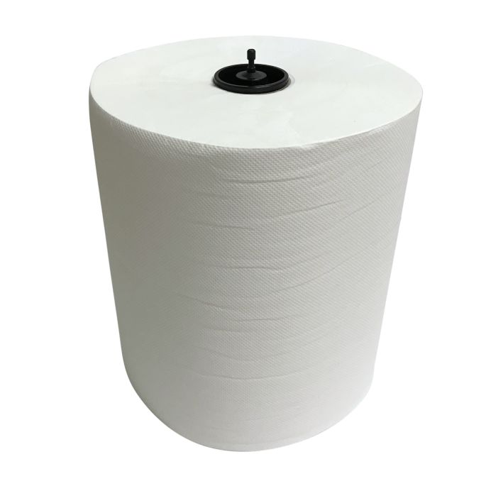 Handdoekrol Matic B Wit 2-laags 150 m x 21 cm