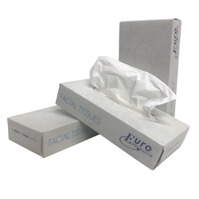 Facial Tissue Type Ice, cellulose 2-laags, 1 omdoos (40 x 100)