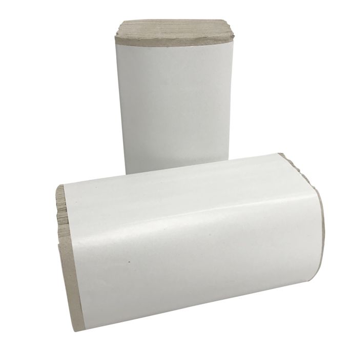 Handdoekpapier Z-fold Recycled Naturel 1-laags 25 x 23 cm