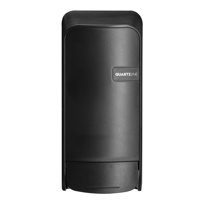 Quartz Black bag-in-box desinfectie/zeepdispenser, 1000 ml