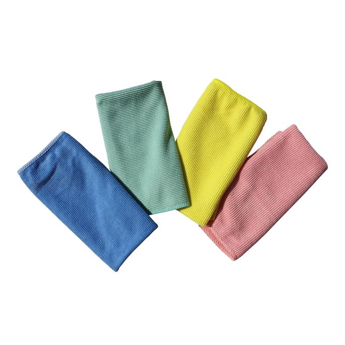 Microvezeldoek Blauw 40 x 40 cm, 8 x 10 doeken