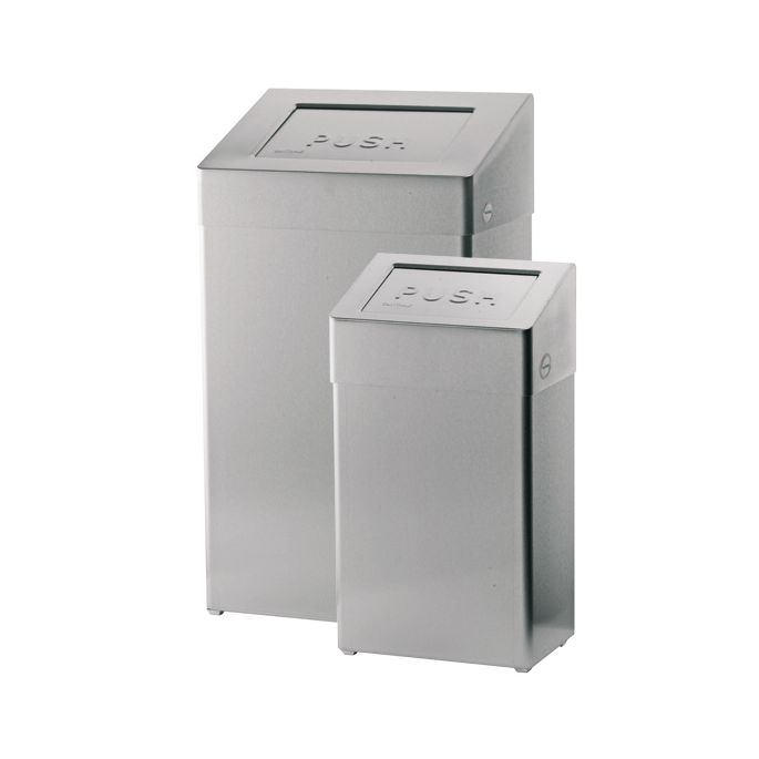 Santral Classic afvalbak met zelf-sluitende inwerpklep, 50 Liter