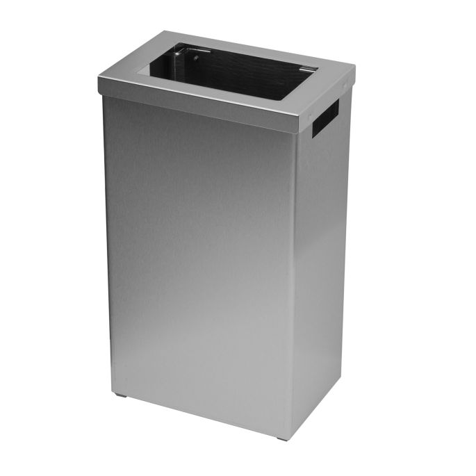 Sanfer afvalbak met open inworp, 22 Liter