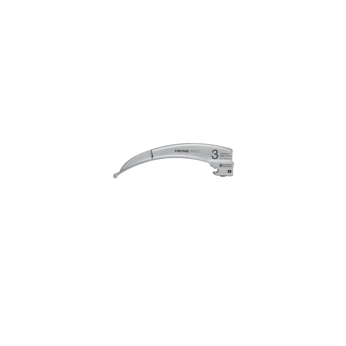 Heine Classic+ Macintosh F.O. blad maat 3, 134 mm, 14 mm distale breedte