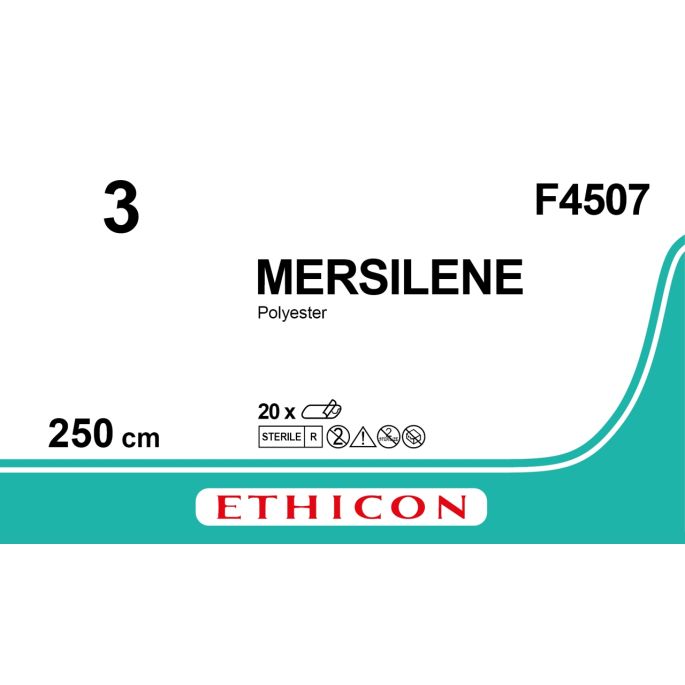 Mersilene groen 3, LIGAPAK, F4507, 20 stuks