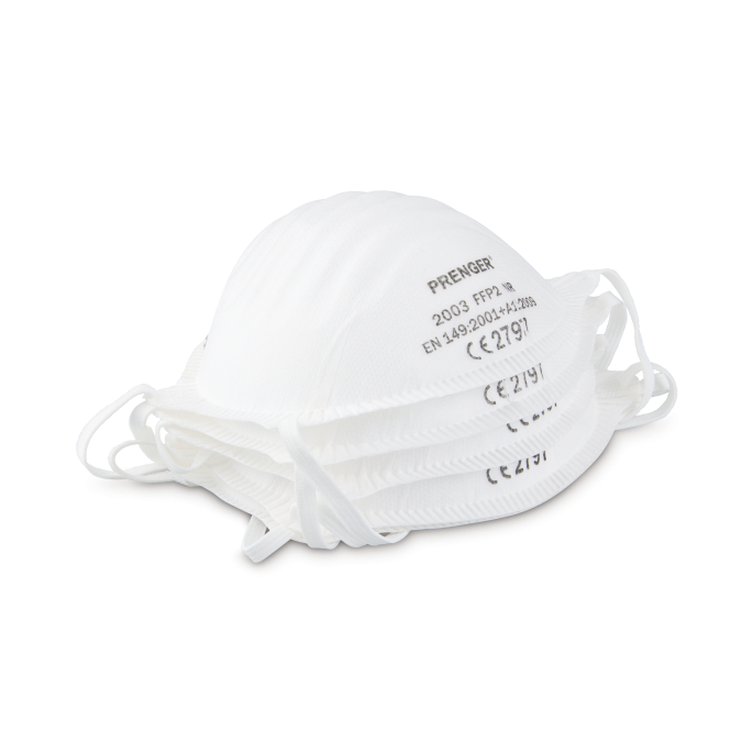 Prenger FFP2 Mondmaskers Voorgevormd, 20 stuks