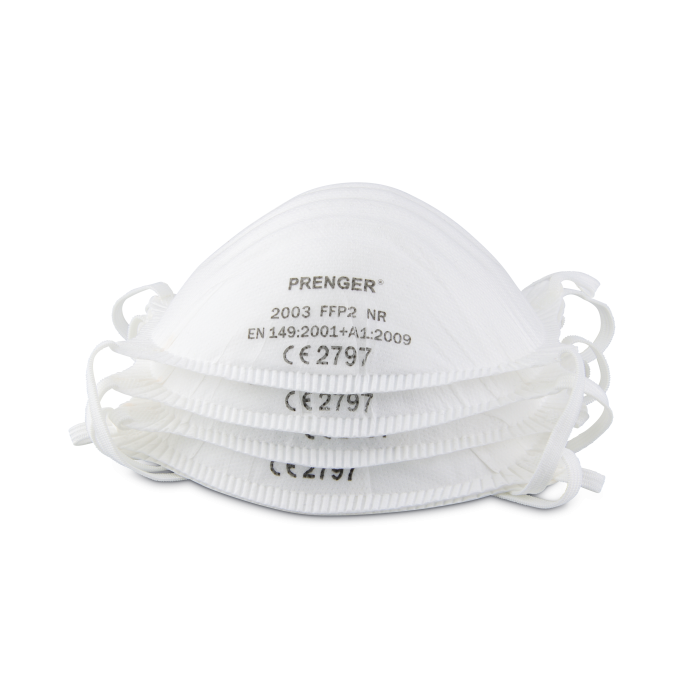 Prenger FFP2 Mondmaskers Voorgevormd, 20 stuks