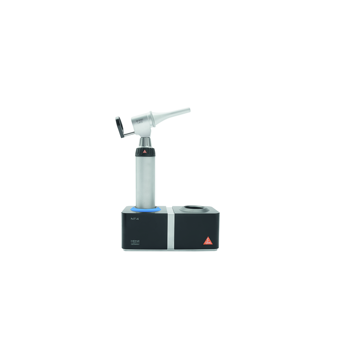 Heine G100 spleetverlichtingskop, BETA4 NT oplaadbaar handvat met NT4 tafeloplader, LED