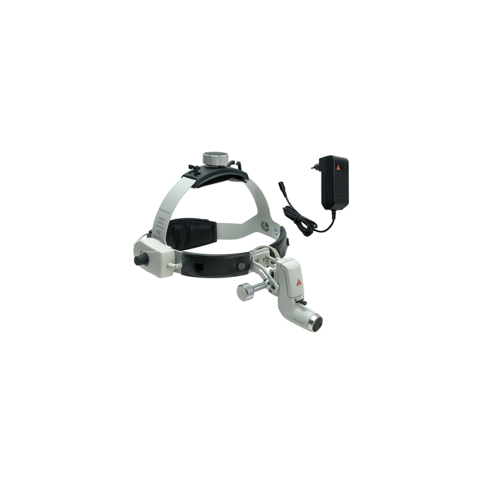 Heine ML4 LED hoofdlamp met plug-in transformator