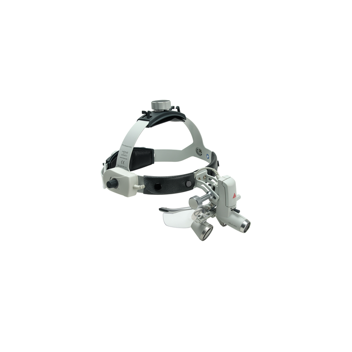 Heine ML4 LED hoofdlamp met HR binoculaire loep 2.5x / 340 mm