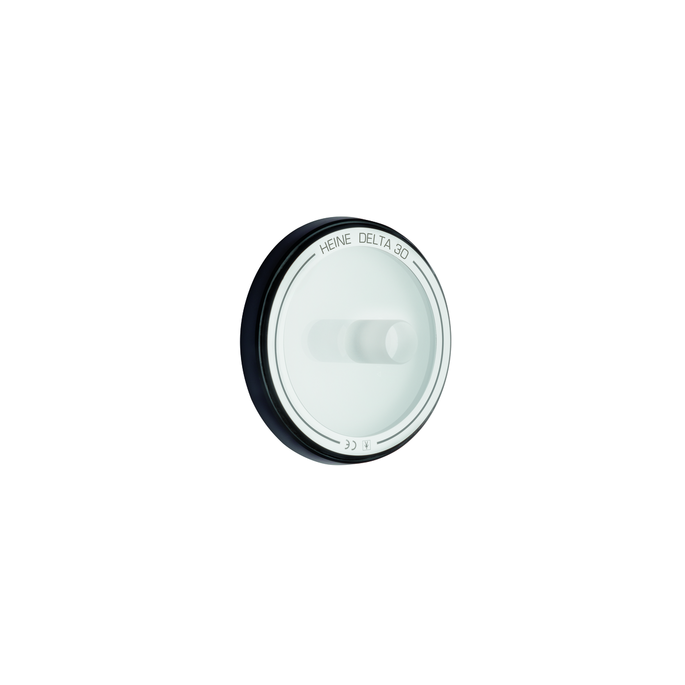 Heine kleine contactplaat, 8 mm Ø, voor de DELTA 30 dermatoscoop