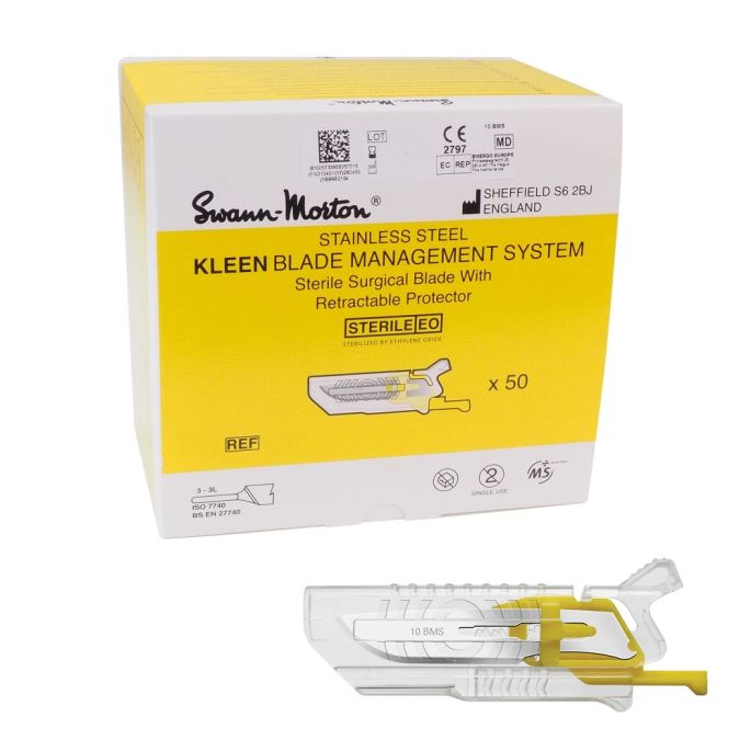 Swann Morton Kleen BMS, steriel, nr. 10