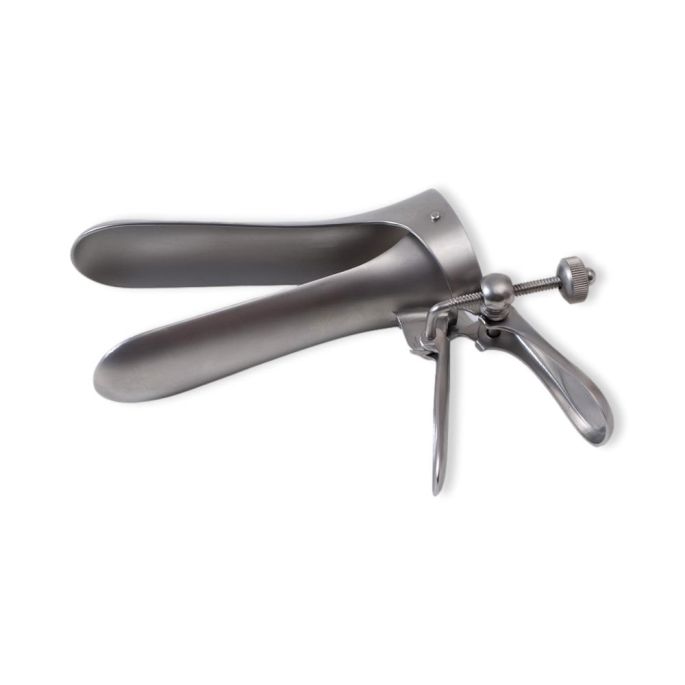 Cusco linkshandig vaginaal speculum 120 x 35 mm RVS