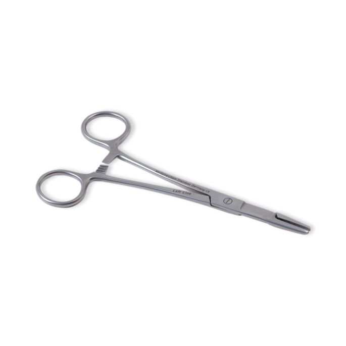 Olsen-Hegar linkshandige naaldvoerder 16 cm RVS