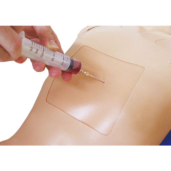 Trainer voor thoraxtrauma's