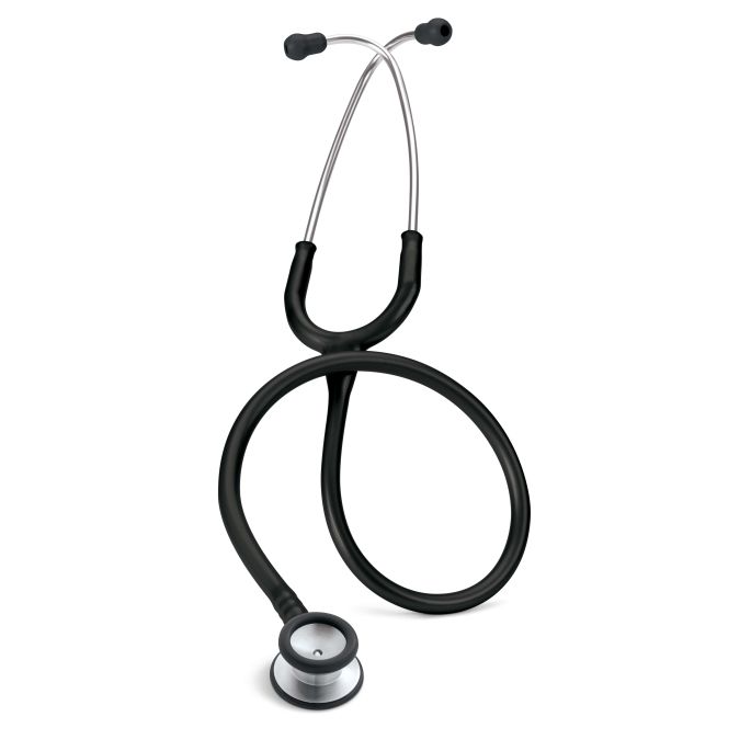 3M Littmann Classic II Pediatric Stethoscoop Zwart | Rvs Geborsteld