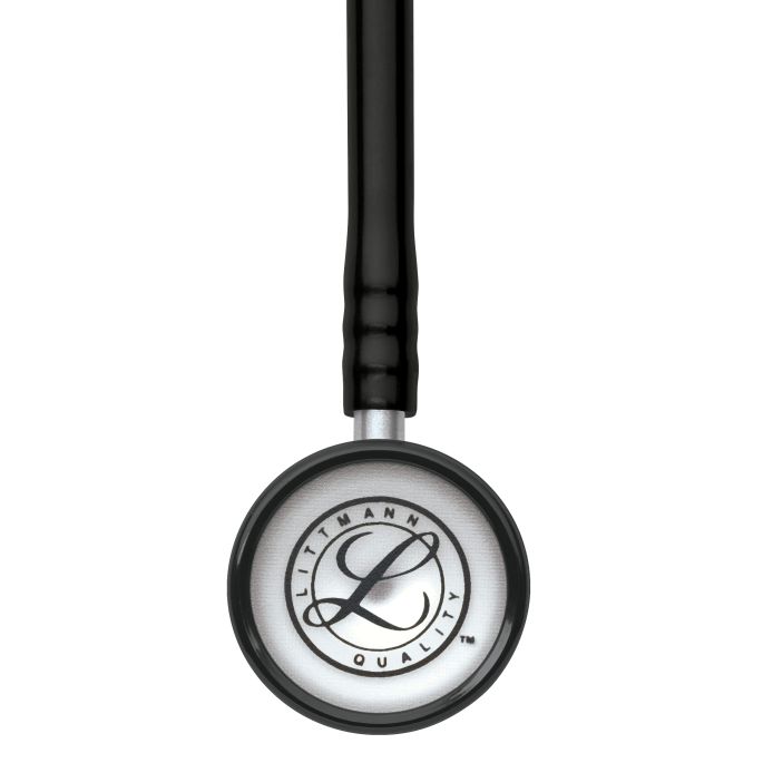 3M Littmann Classic II Pediatric Stethoscoop Zwart | Rvs Geborsteld