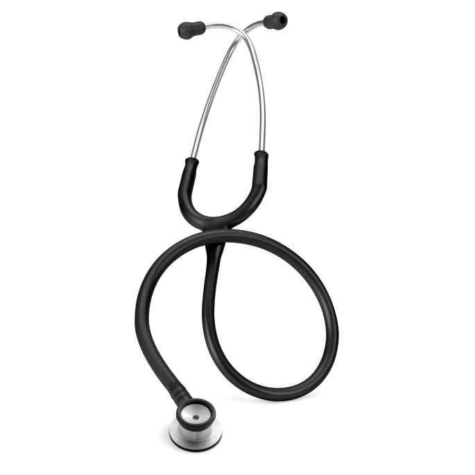 3M Littmann Classic II Infant Stethoscoop Zwart | Rvs Geborsteld