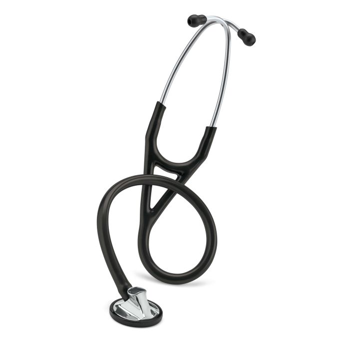 3M Littmann Master Cardiology Stethoscoop Zwart | RVS Geborsteld