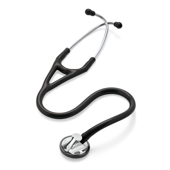 3M Littmann Master Cardiology Stethoscoop Zwart | RVS Geborsteld