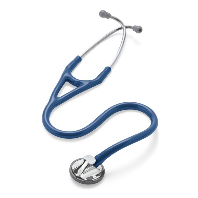 3M Littmann Master Cardiology Stethoscoop Marine Blauw | RVS Geborsteld