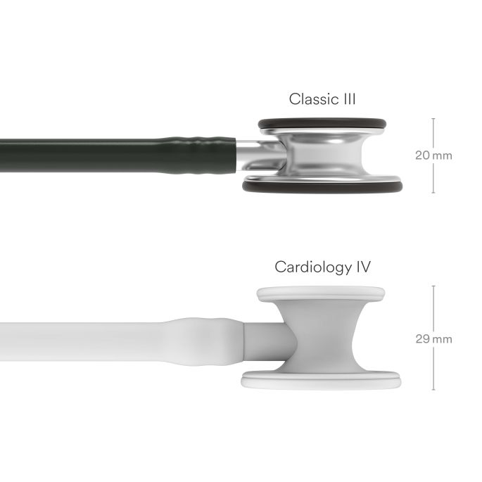 3M Littmann Classic III Monitoring Stethoscoop Zwart | Rvs Geborsteld