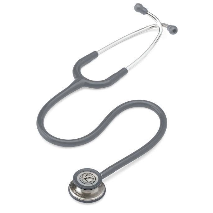 3M Littmann Classic III Monitoring Stethoscoop Grijs | Rvs Geborsteld