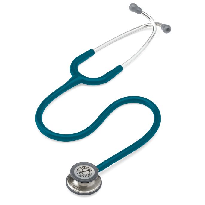 3M Littmann Classic III Monitoring Stethoscoop Caribisch Blauw | Rvs Geborsteld