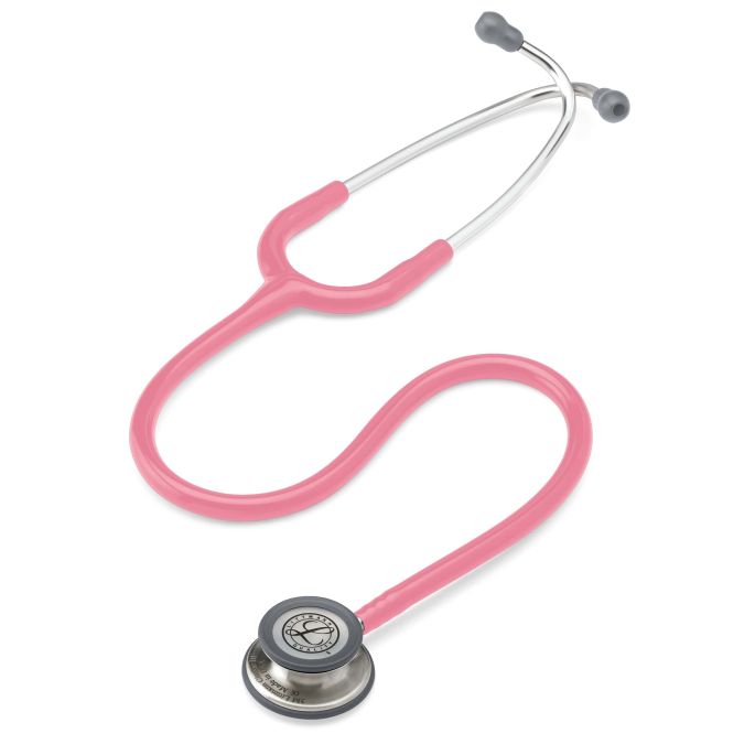 3M Littmann Classic III Monitoring Stethoscoop Parel Roze | Rvs Geborsteld