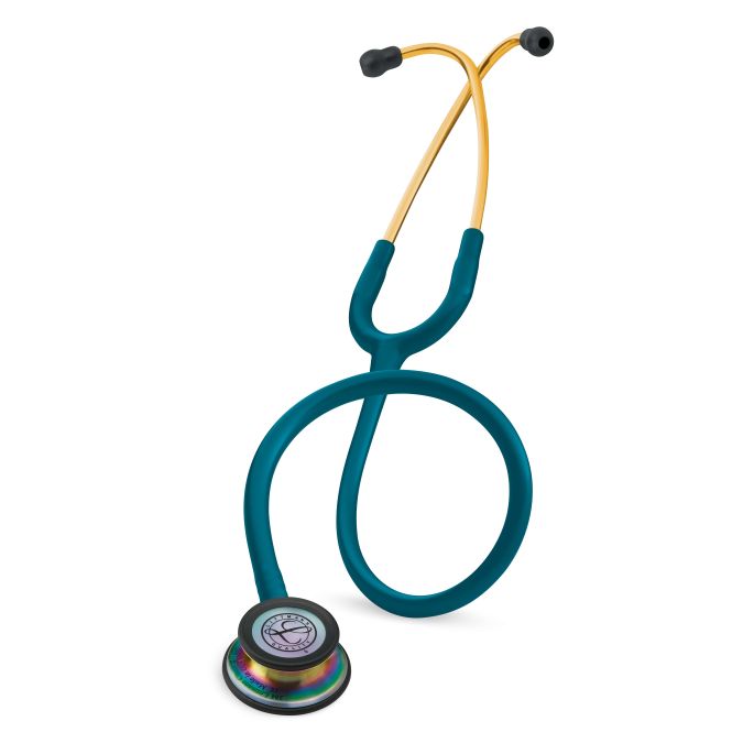 3M Littmann Classic III Monitoring Stethoscoop Caribisch Blauw | Rainbow