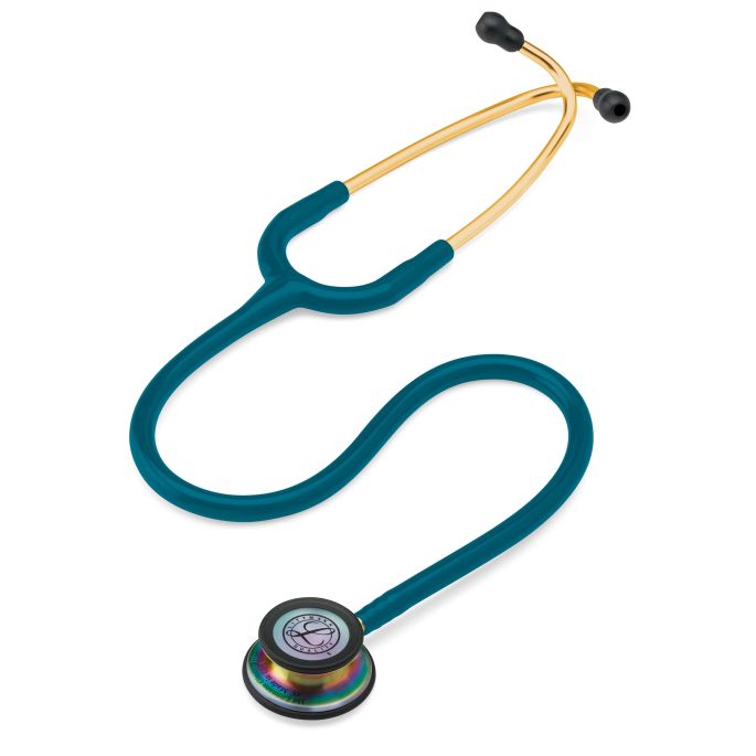 3M Littmann Classic III Monitoring Stethoscoop Caribisch Blauw | Rainbow
