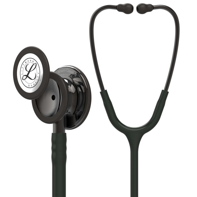 3M Littmann Classic III Monitoring Stethoscoop Zwart | Smoke
