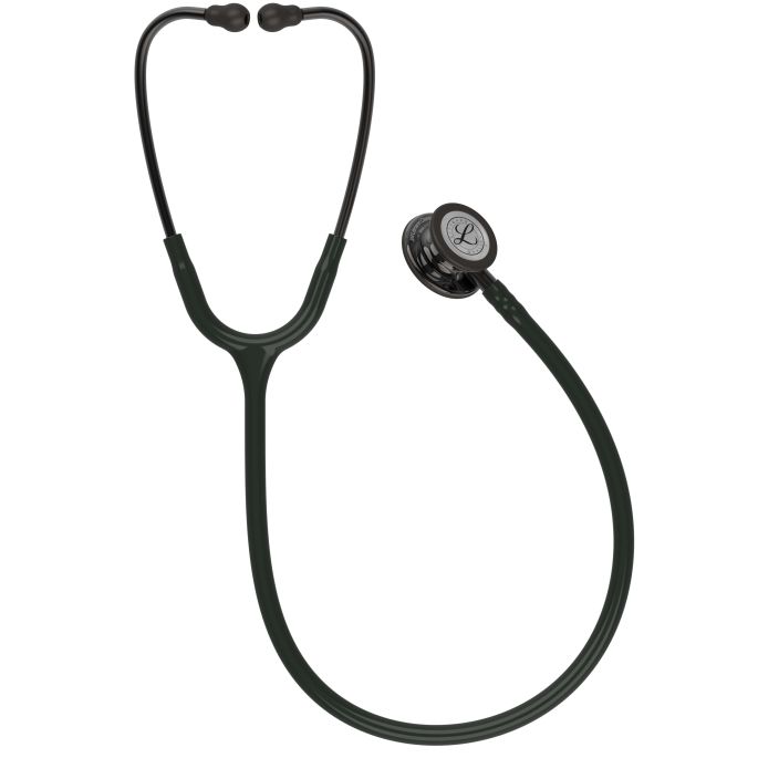 3M Littmann Classic III Monitoring Stethoscoop Zwart | Smoke