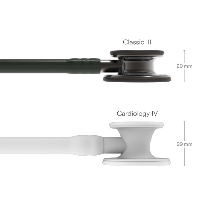 3M Littmann Classic III Monitoring Stethoscoop Zwart | Smoke